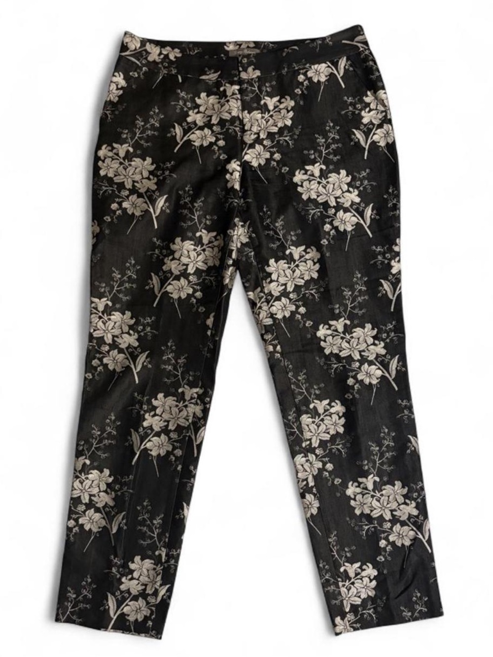 Tommy Bahama Black Floral Print Pants